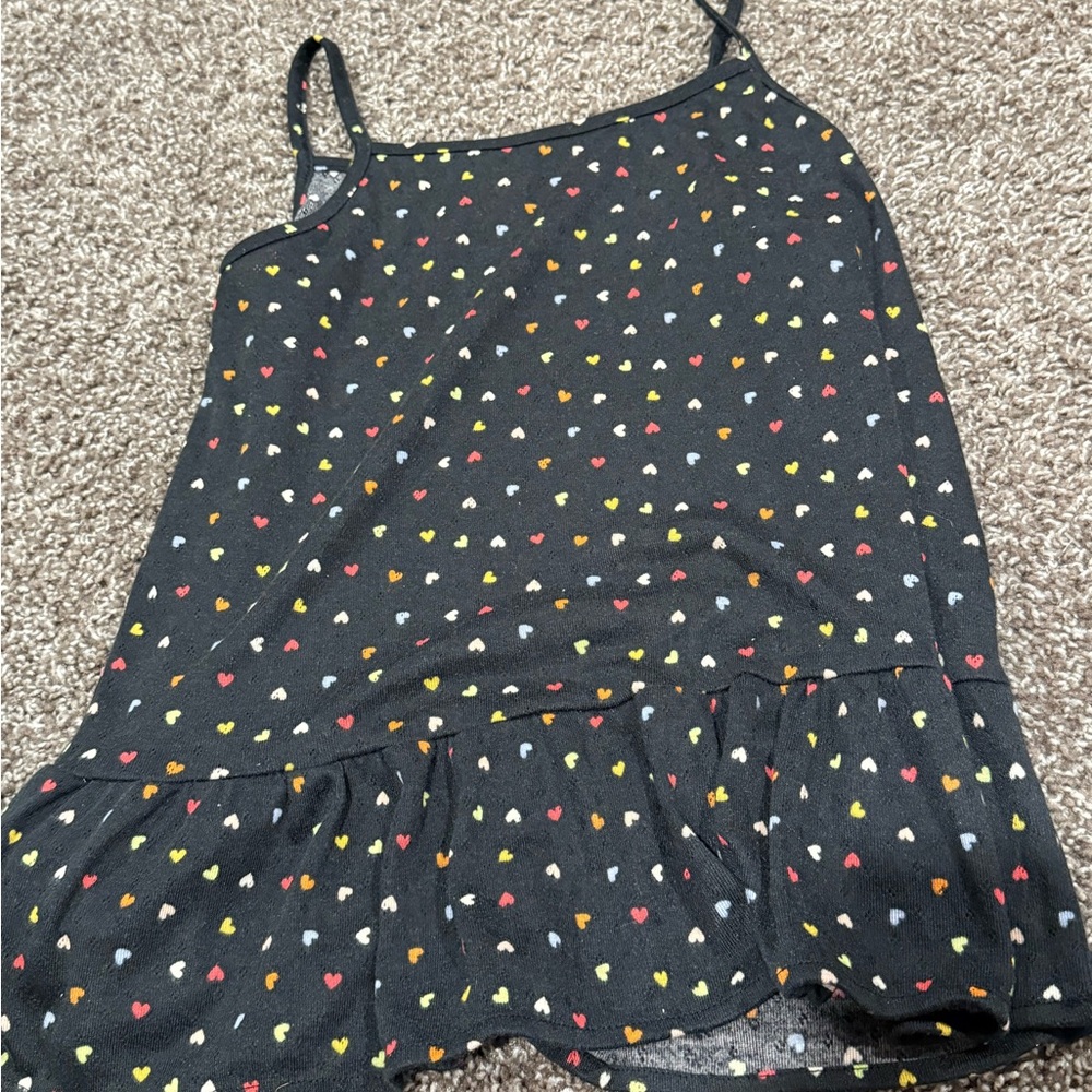 🍉Art Class Camisole with hearts